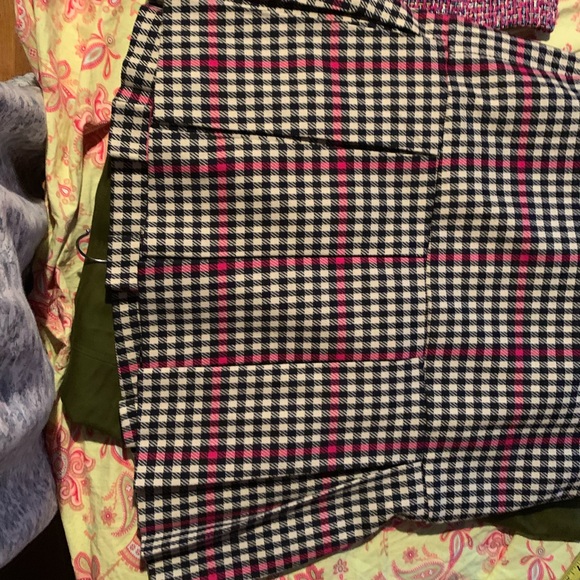 J Crew Size 12 Scoopneck Flare Dress in Herringbone Twill Item AR721 - Picture 6 of 6